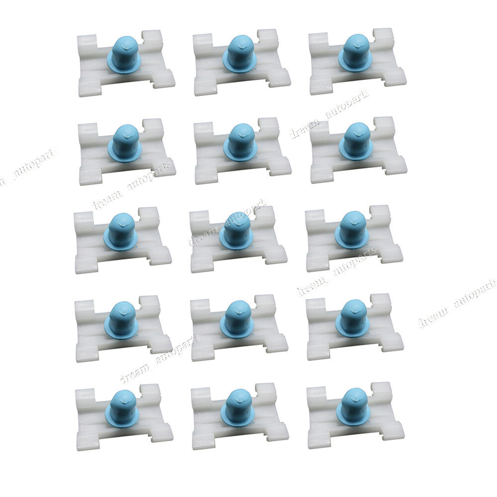 30x Door Fender Moulding Retainers Clip Rubber Cap Fits for BMW E38 E39 51138166675