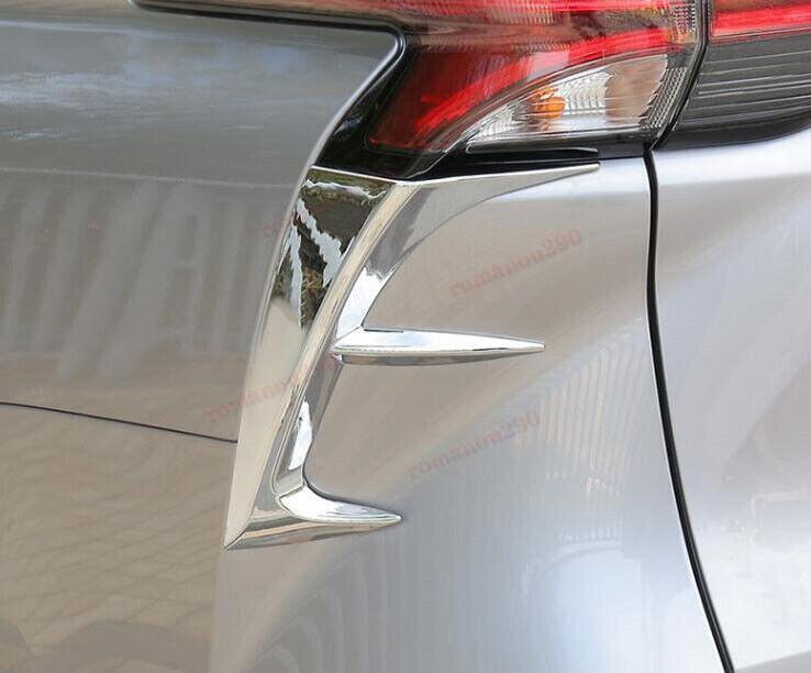 for Toyota for Sienna 21-2024 Chrome ABS Rear Tail Lights Moulding Frame Cover Trim