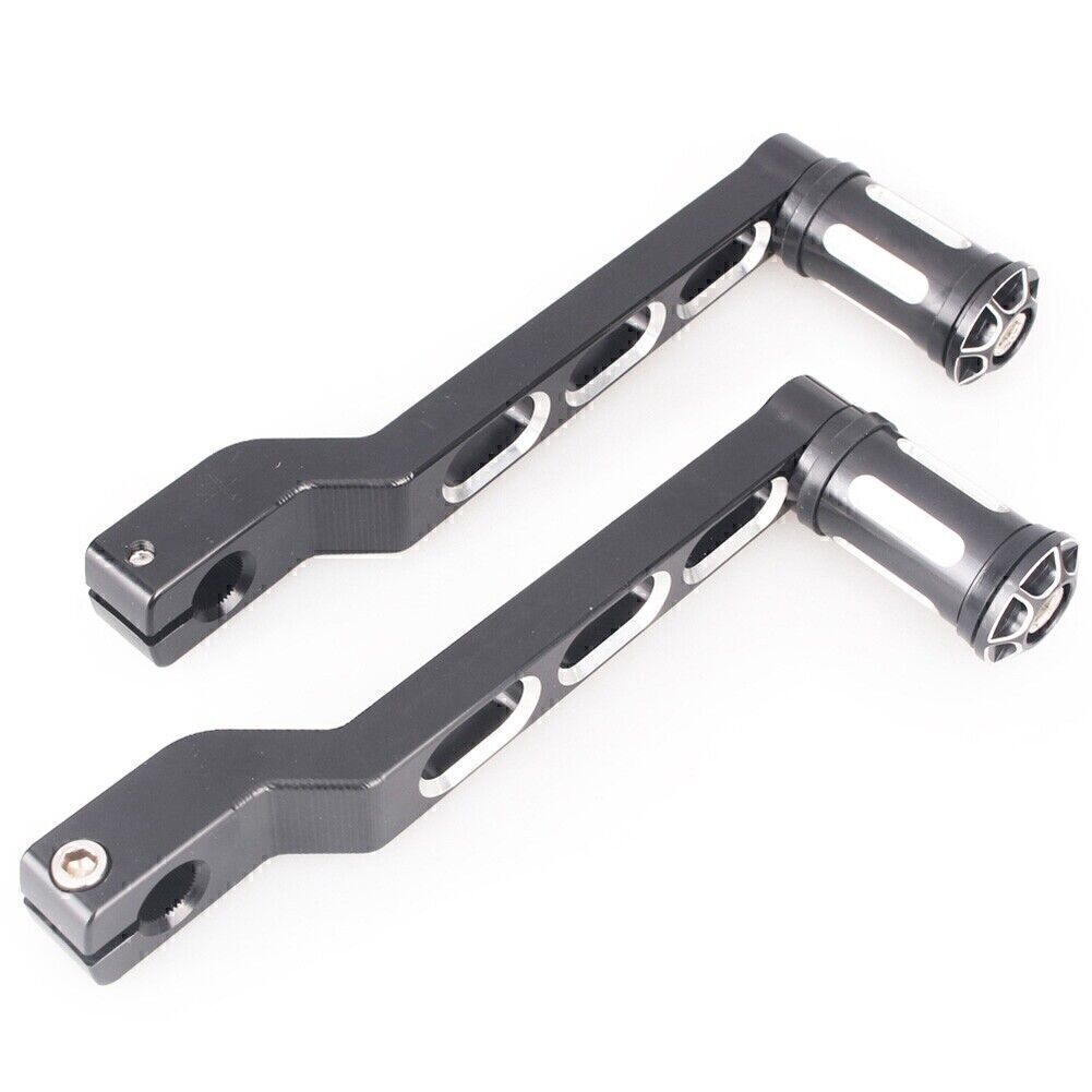CNC Aluminum Rear Pedal Lever Fit for Harley Sortail Tour Electra Glide 1986-2012 Q