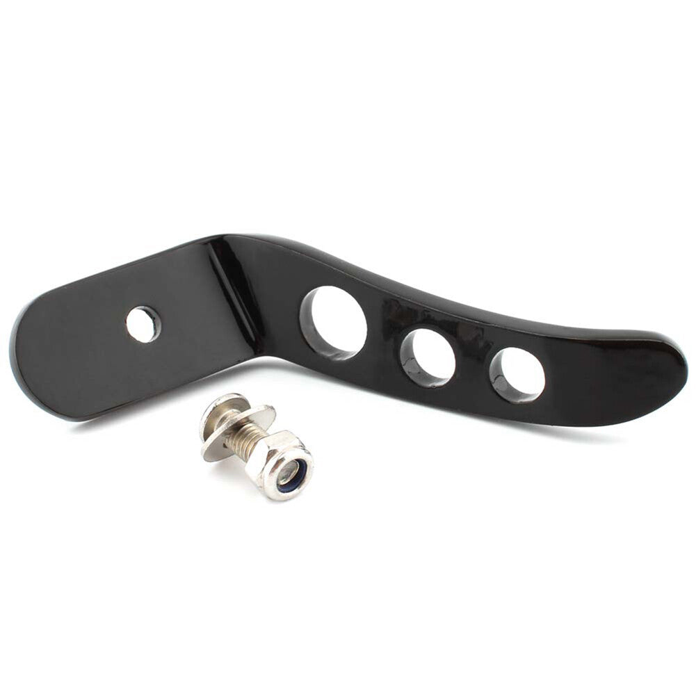 Black Motorcycle Stand Kickstand Extension for Harley Touring FLHX Road King Q