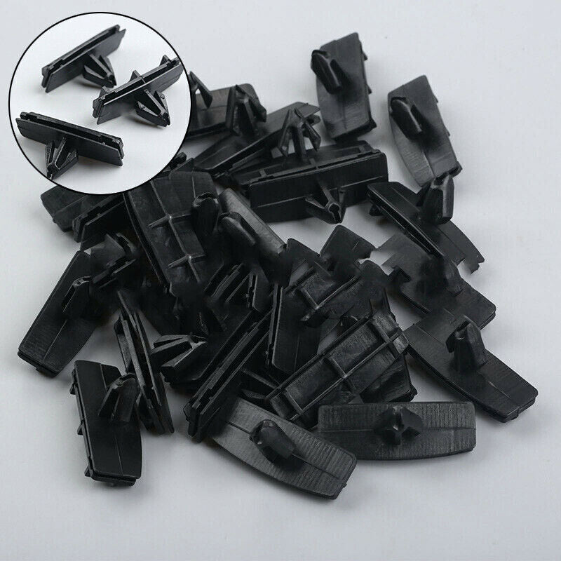 25Pcs Fender Rocker Moulding Clip Retainer for Jeep for Wrangler Unlimited JK a