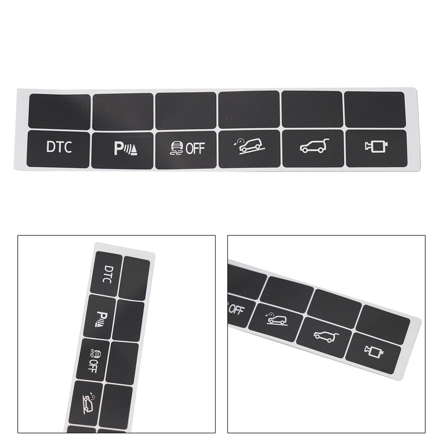 Replacement Part Dash Button Stickers DTC Traction Control For 2006-2013 v