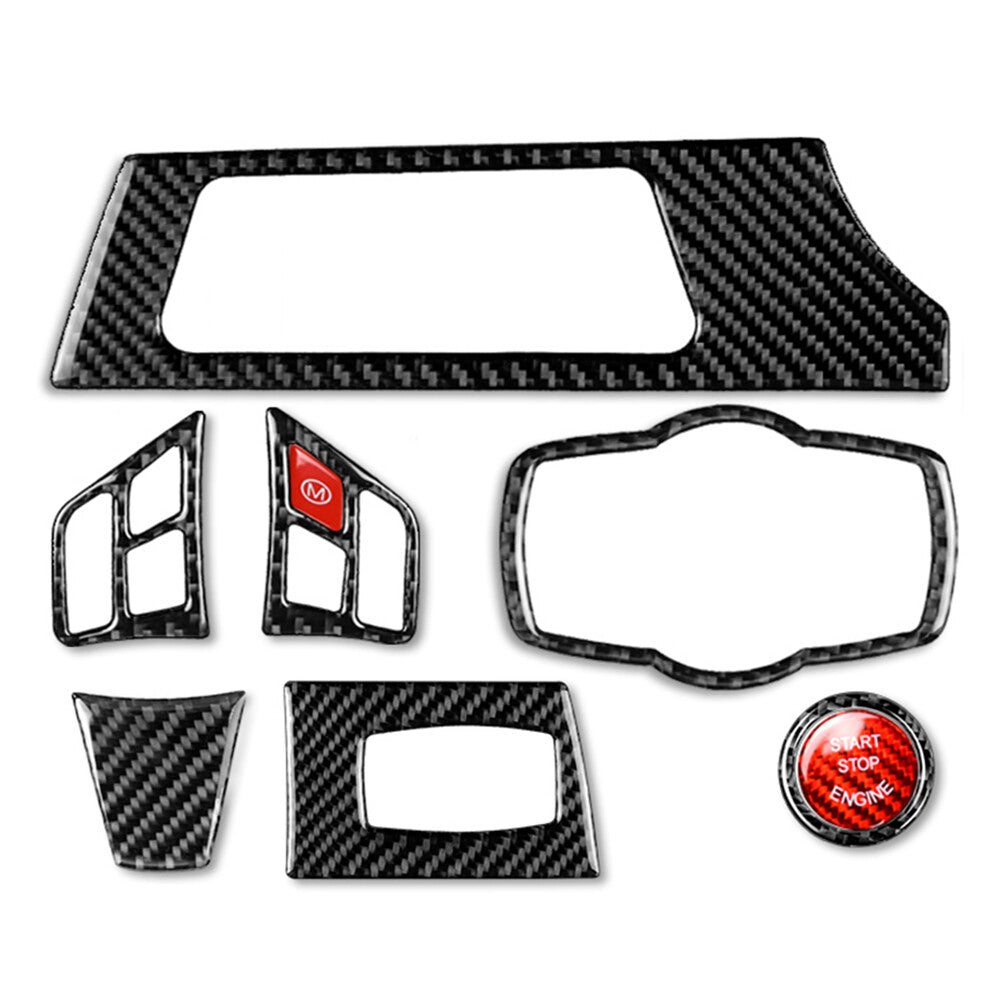 Steering Wheel Panel Cover Trim Kit for BMW 3 Series E90 E92 E93 2005-2012 06
