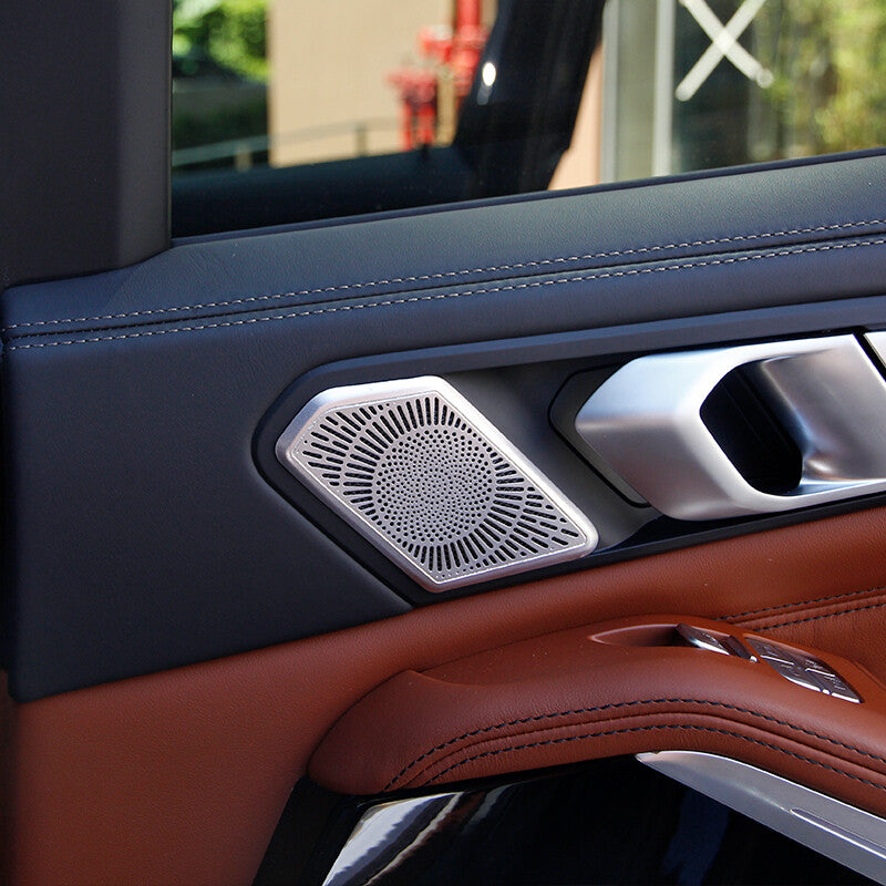 Carbon fiber ABS door electric switch button decoration suitable for Corvette C7 14-17 - v