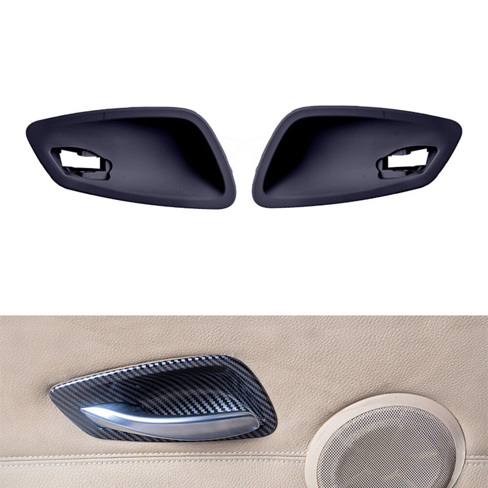 Blcak Inner Door Handle Bowl Cover for BMW 3 Series E90 2005-2012
