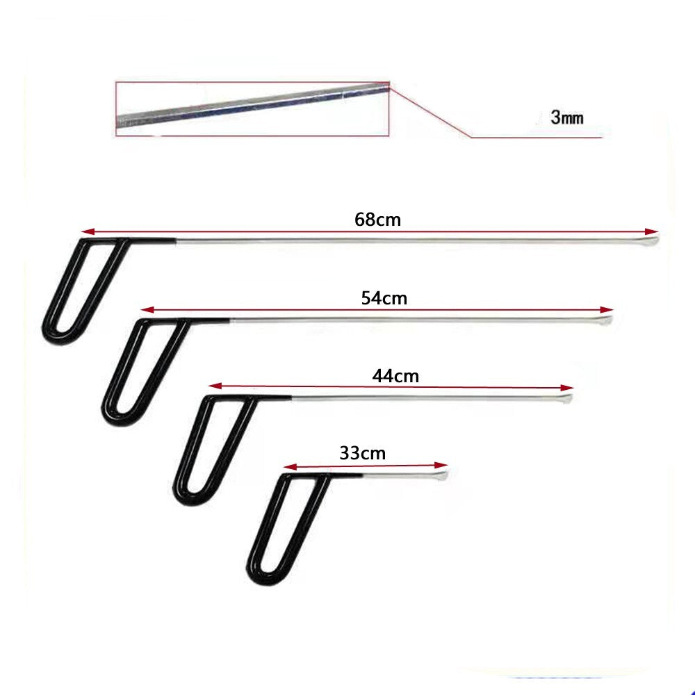 Auto Body Bar Rod Tools,Paint- Hook Spring Steel Push Rod, Auto Body Tools v