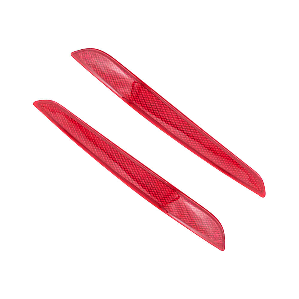 2Pcs For 2017-2021 1 Series F52 Car Rear Bumper Brake Reflector Left+Right Side Q