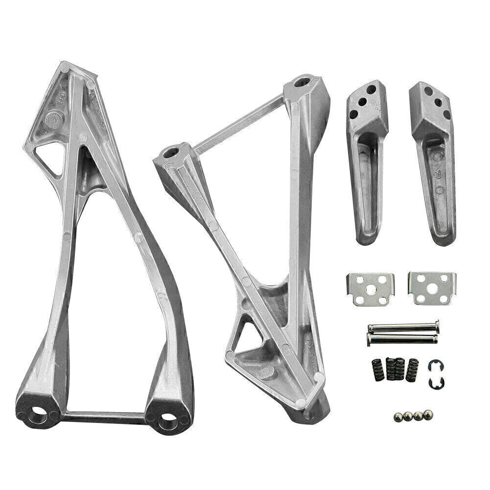Rear Passenger Foot Pegs Footrest Bracket for KAWASAKI 2005-2008 ZX6R wa