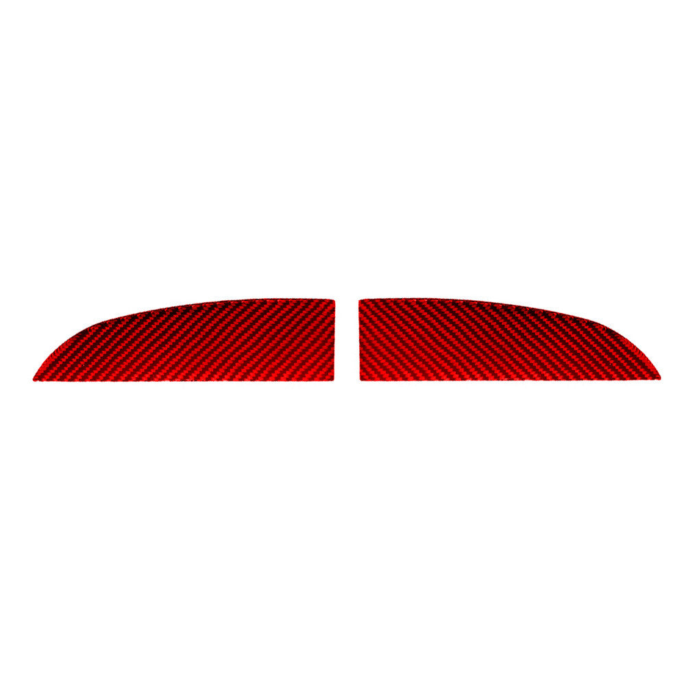 2x Piano Black Interior Front Door Strips Cover Trim for Infiniti G37 2010-2013 v