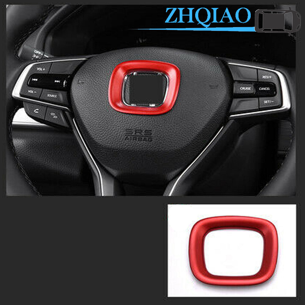 8pcs ABS RED Interior Accessories Whole Kit Cover Trim Fits for Honda Accord 18-20