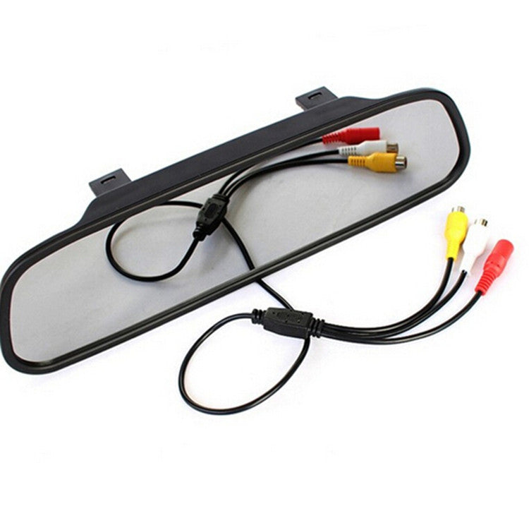 Car Auto Rear View Parking Monitor 4.3 LCD Video TFT Color Mirror Display