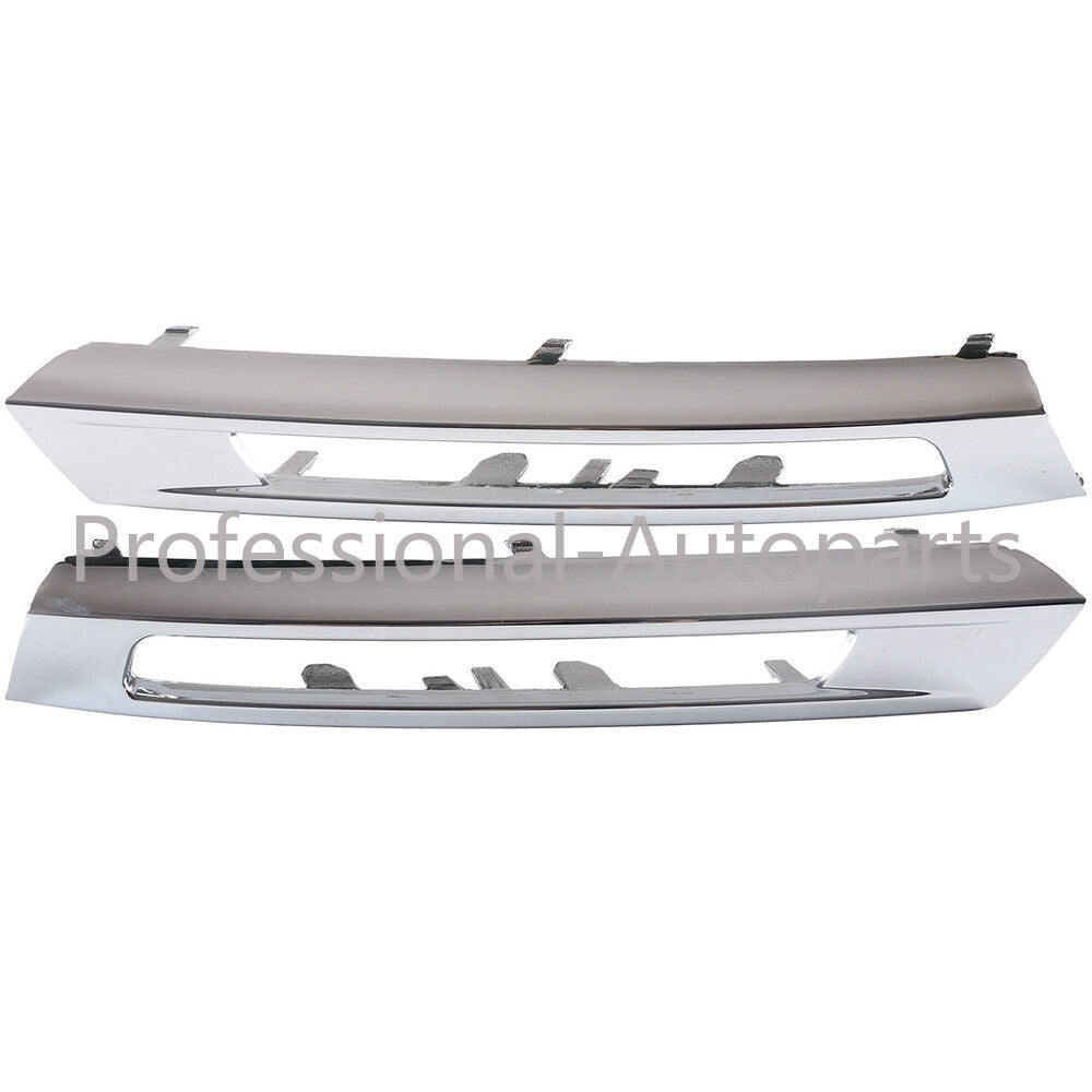 1 Pair Fog Light Chrome Trim Cover Fit for Benz W166 ML-Class ML250/350/400/550