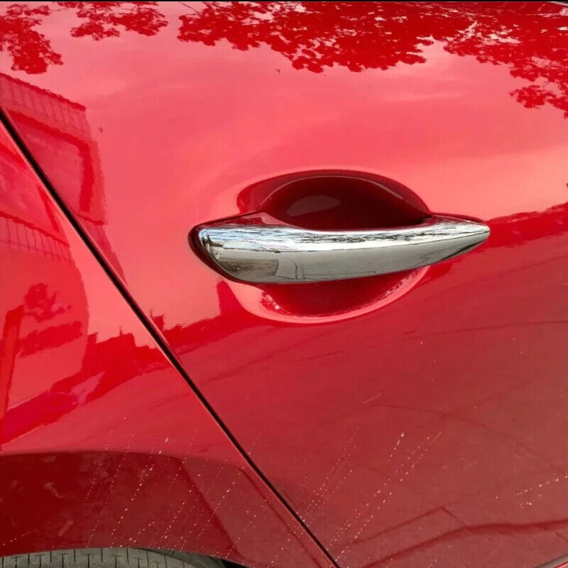 for Mazda CX-30 CX30 2020-24 Chrome Exterior Door Handle Cover Protector Trim 4X