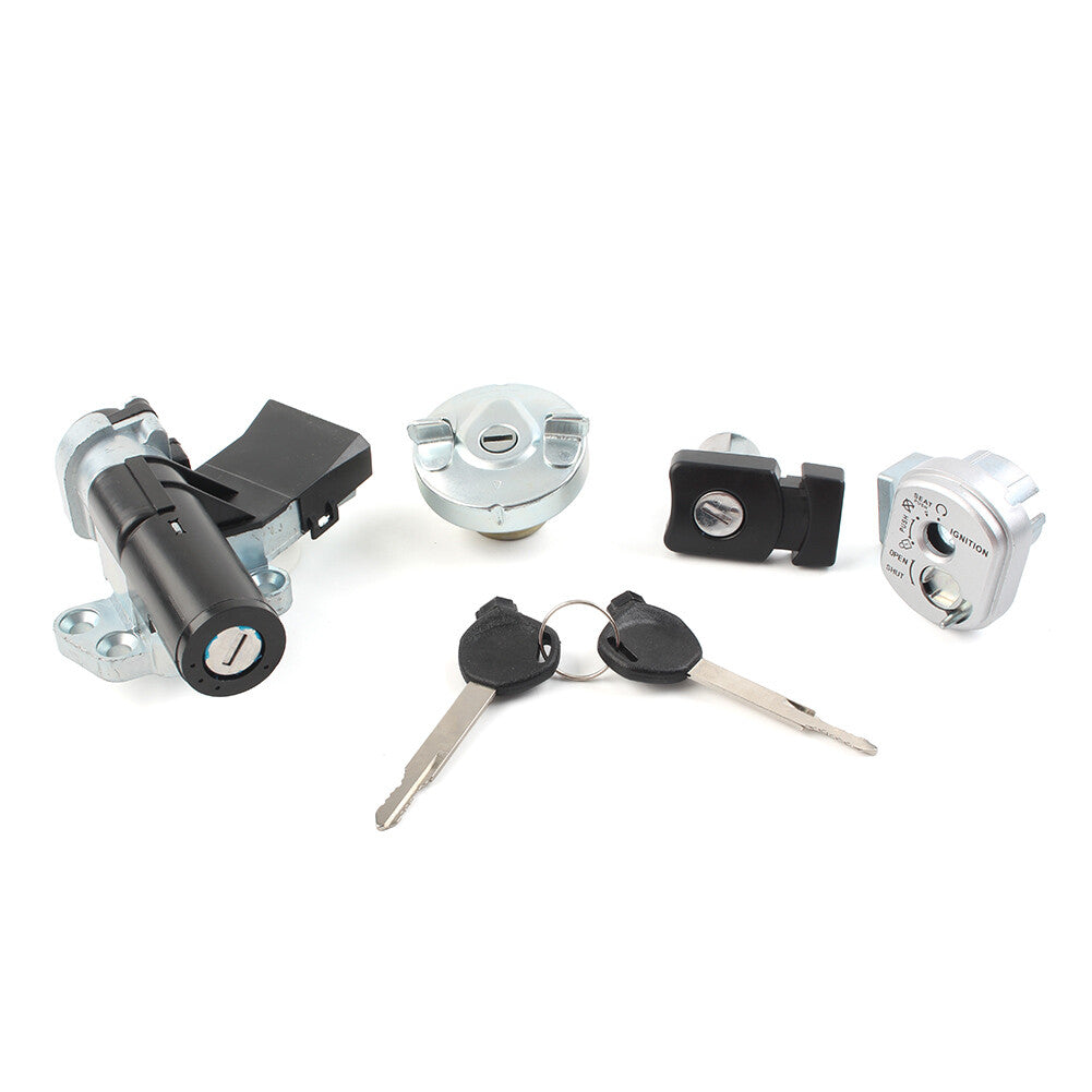 Ignition Key Barrel Switch With for Seat Lock Set for Honda Lead NHX 110 2008-2012
