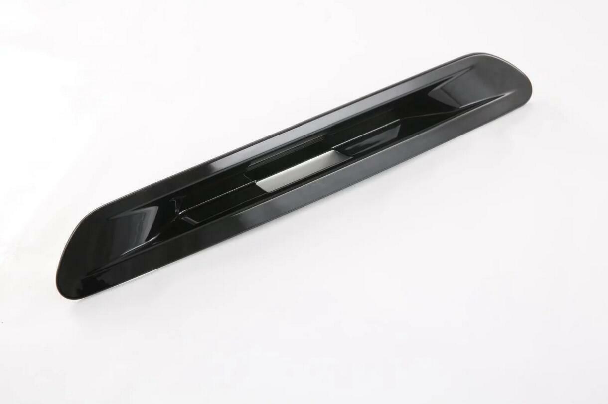 Glossy Black Look Rear Door Trunk Lid Handle Cover Trim for Kia Carnival 2022-24
