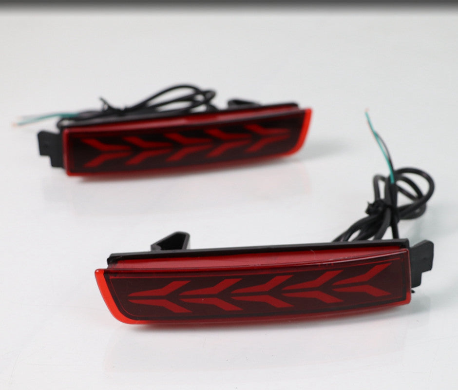 2pcs Fit for KICKS 2017-2023 LED Rear Fog Light Tail Bumper Light Sets v