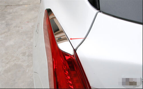 2X Chrome Steel Exterior Tail Light Lamp Strip Trim For 2017-2024 for Cadillac XT5