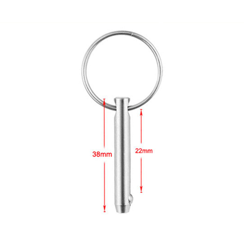 4X Quick Release Pin 1/4 Stainless Steel For Boat Bimini Top Marine Hardware US