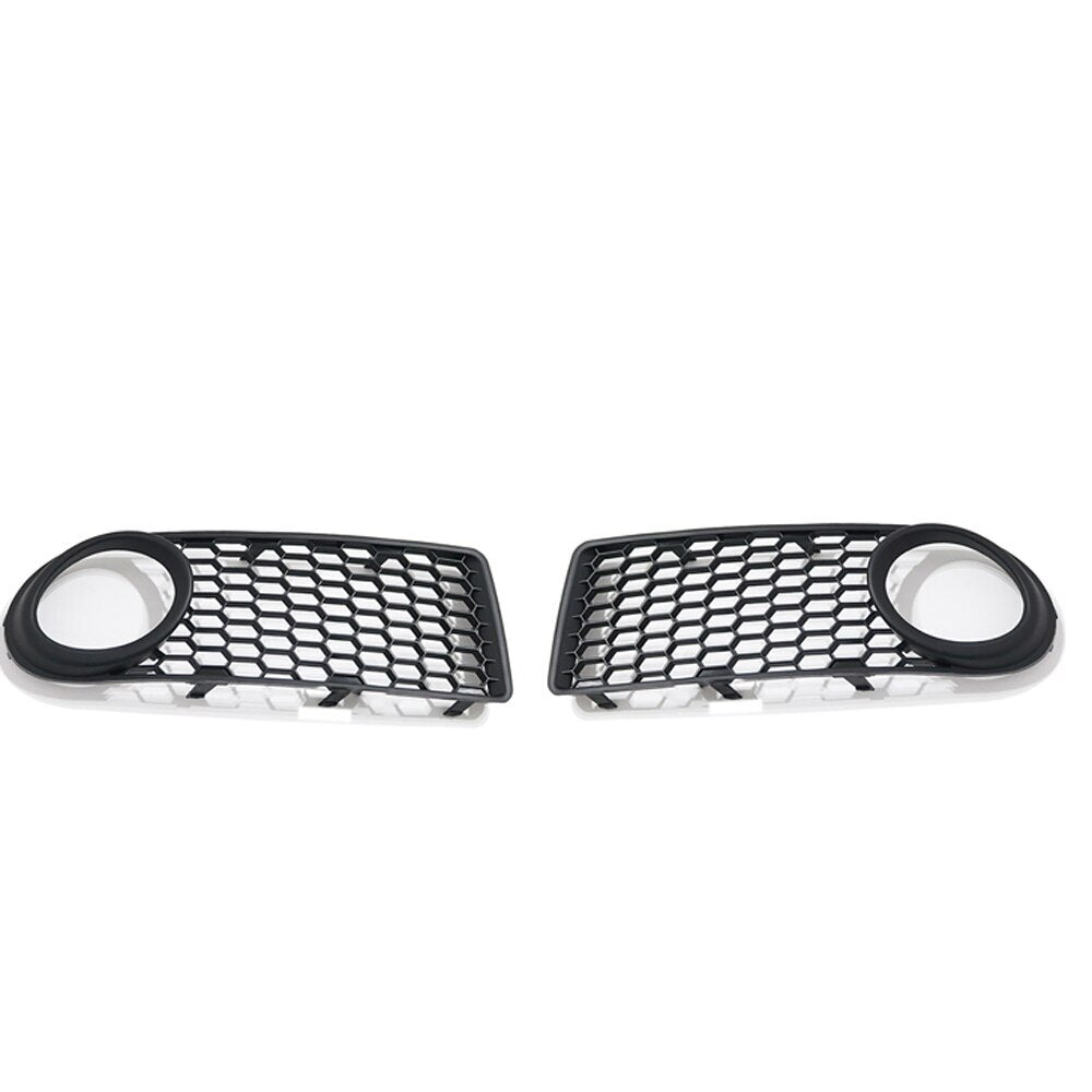 Left Mesh Grille Front Bumper Fog Lamp Cover Frame for VW Beetle/Cabrio 06-11