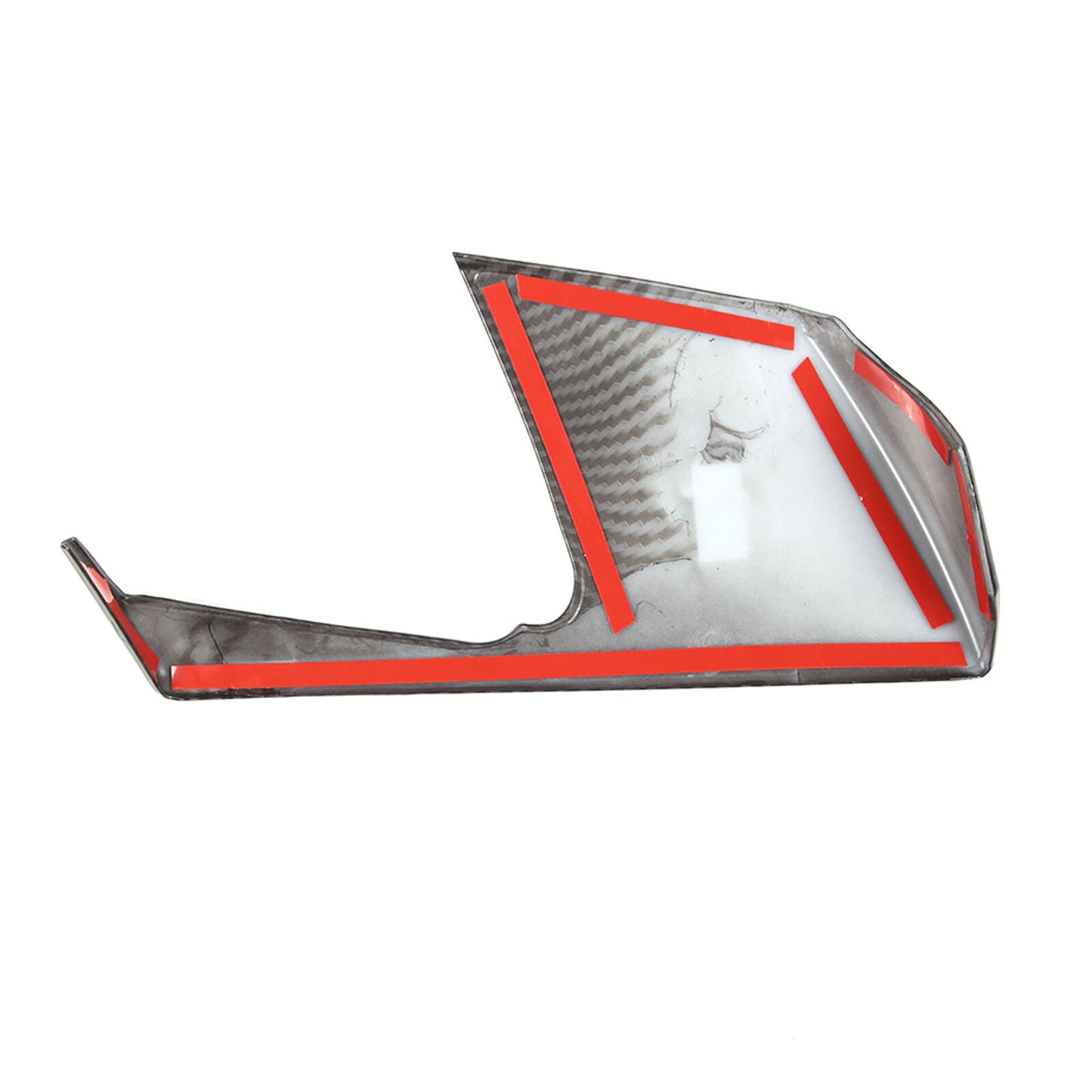 ABS carbon fiber GPS navigation frame decorative cover suitable for Tacoma 2011-2015- v