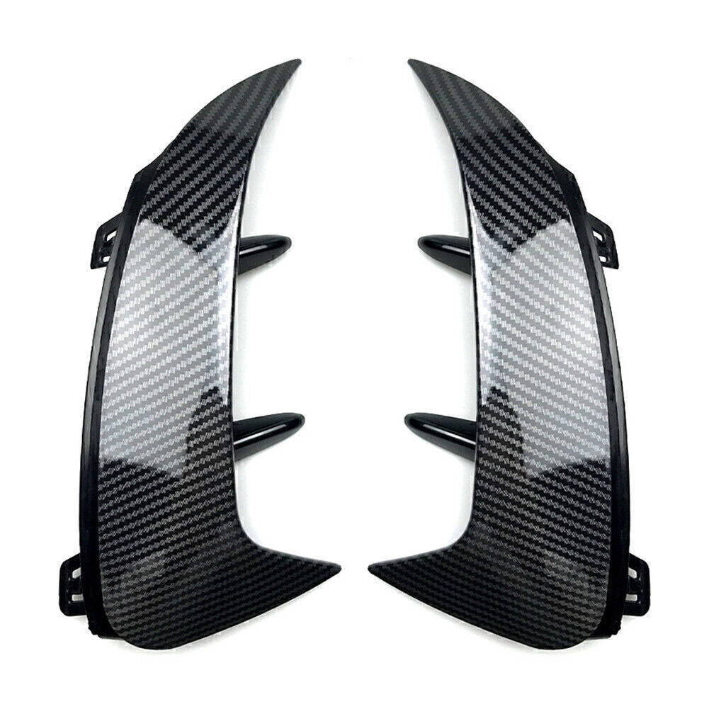 Carbon Rear Bumper Splitter Canard Air Vent Fit for Benz A-class W177 A200 A220 Q