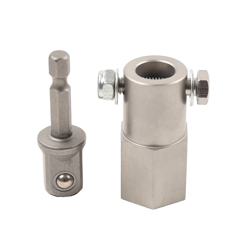 Trailer Jack Crank Handle Cordless Drill Adapter W/ 1/2 Inch Socket Adapter Bit