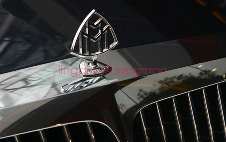 MB-MLS for Maybach Hat Badge Decorative Badge Standing for Mercedes-Benz S600 500 W222 C