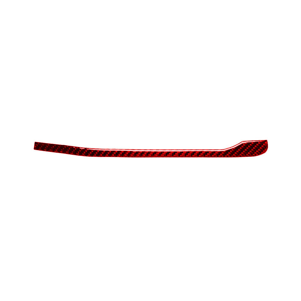 Red Carbon Fiber Steering Wheel Lower Cover Trim For Camaro 2016-2018 v