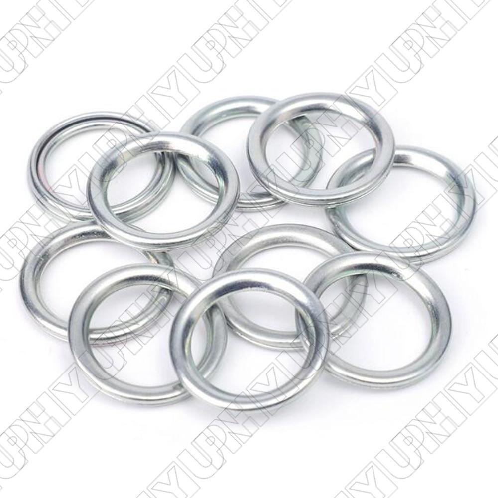 10Pcs Oil Drain Plug Crush Washer Gasket MD050317 for Mitsubishi for Citroen for Peugeot Q