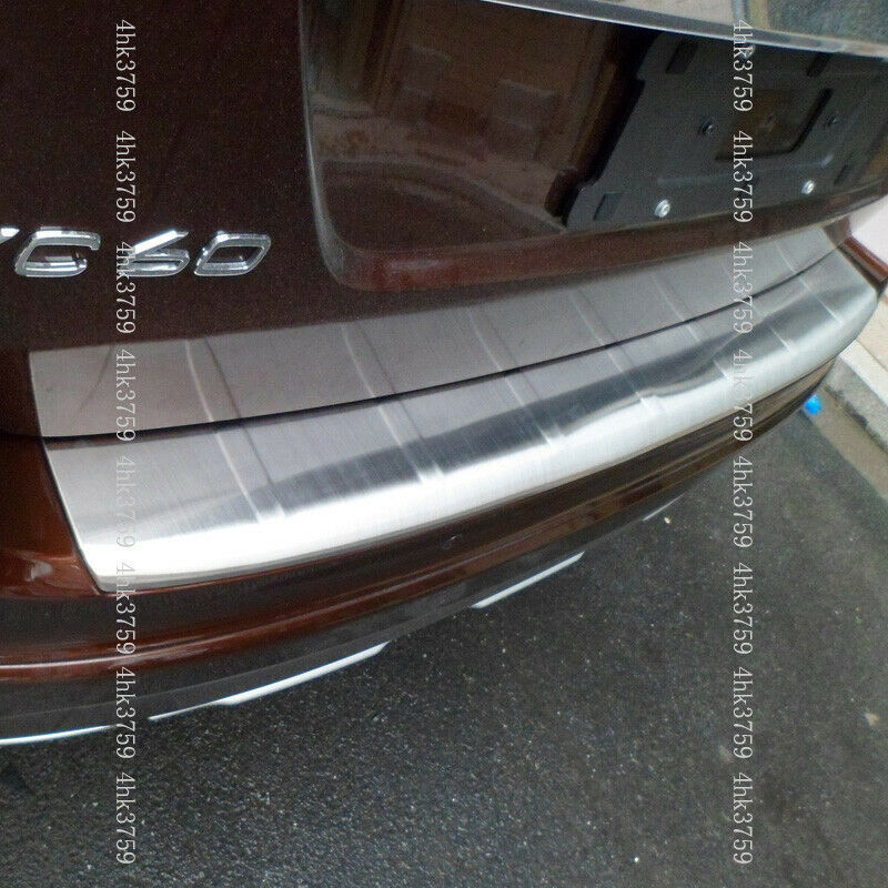 for volvo XC60 2014-2017 stainless Rear Bumper Protector Sill plate Guard cover