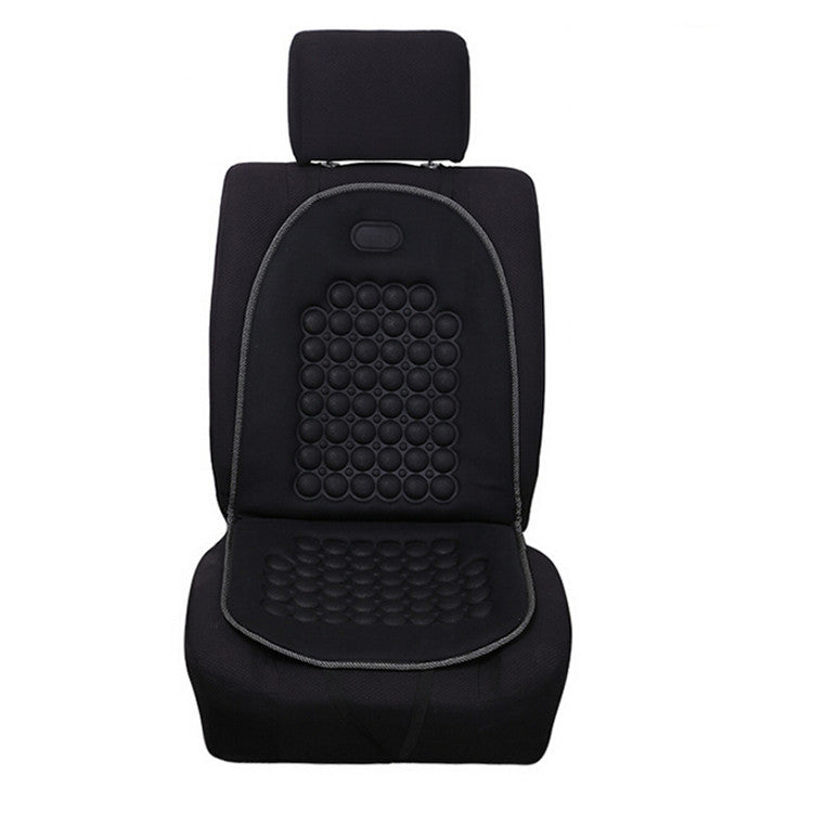 2 Pcs Car for Seat Cushion Black Massage Therapy Lumbar Support Foam Cushions Cover