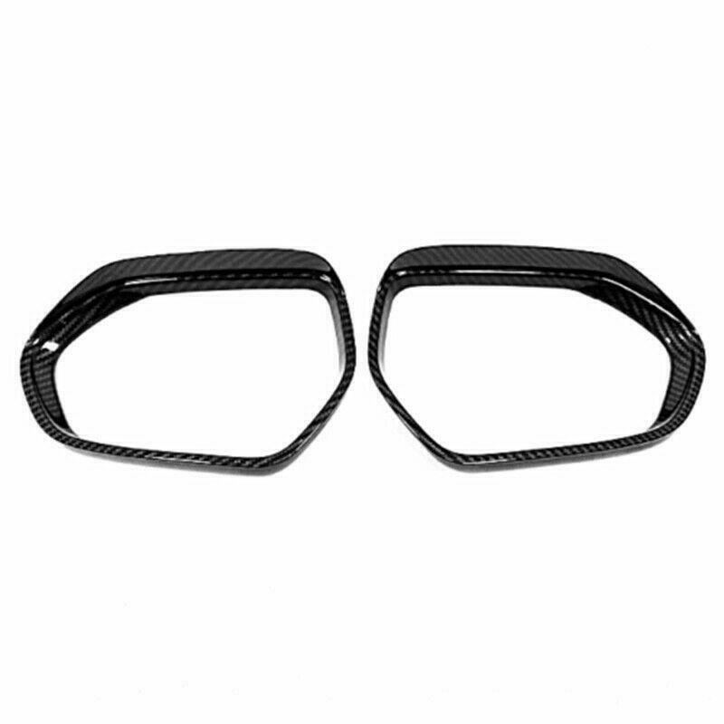 for Toyota for Corolla 2019-2023 Carbon Fiber ABS Side Mirror Rain Eyebrow Trims