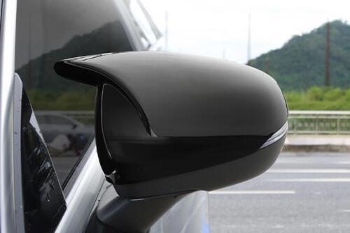 for Benz CLA W118 2020-2022 Black ABS Ox Horn Side Rearview Mirror Cover Trim 2x