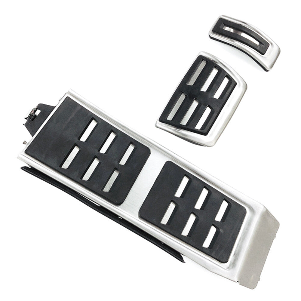 LHD Stainless Steel Car Foot Rest Brake Gas Pedals Cover for Audi A4 A5 A6 A7 for A8