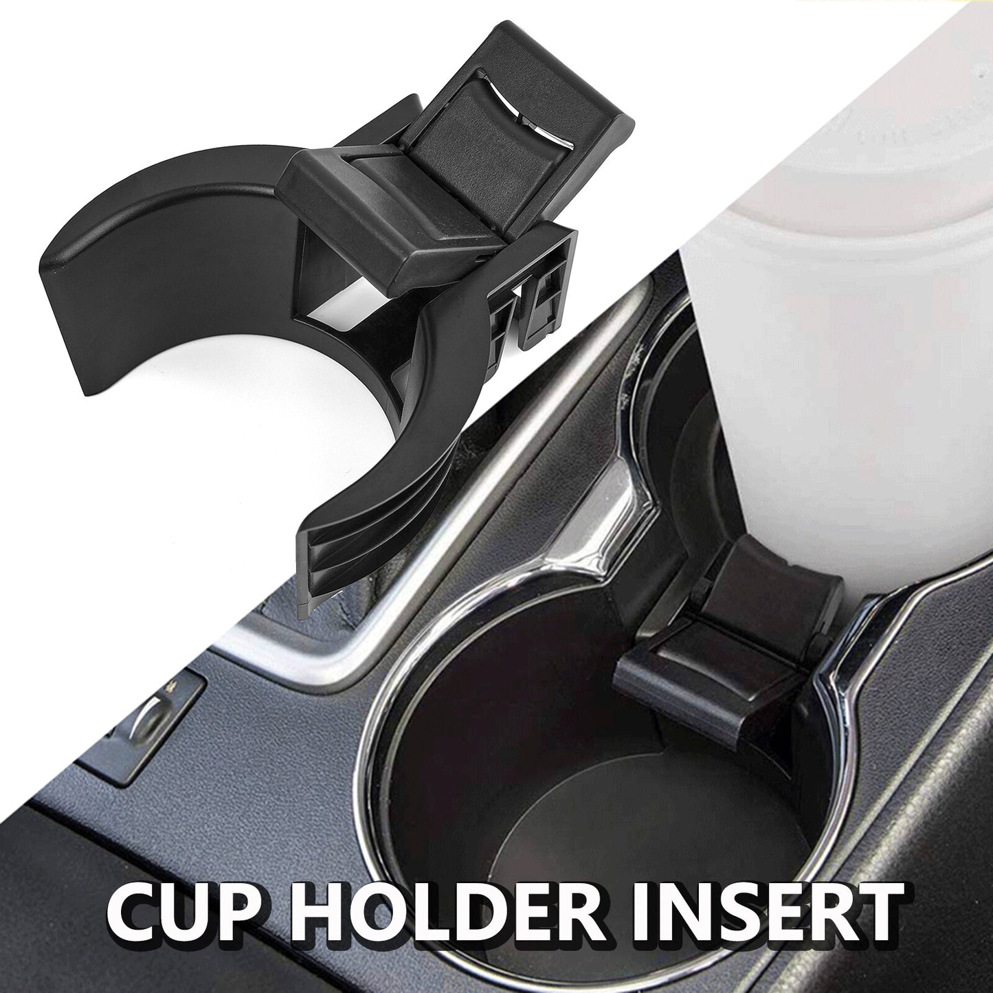for Toyota Kluger 2014-2019 Centre Console Cup Holder Insert Divider Storage Kit Q