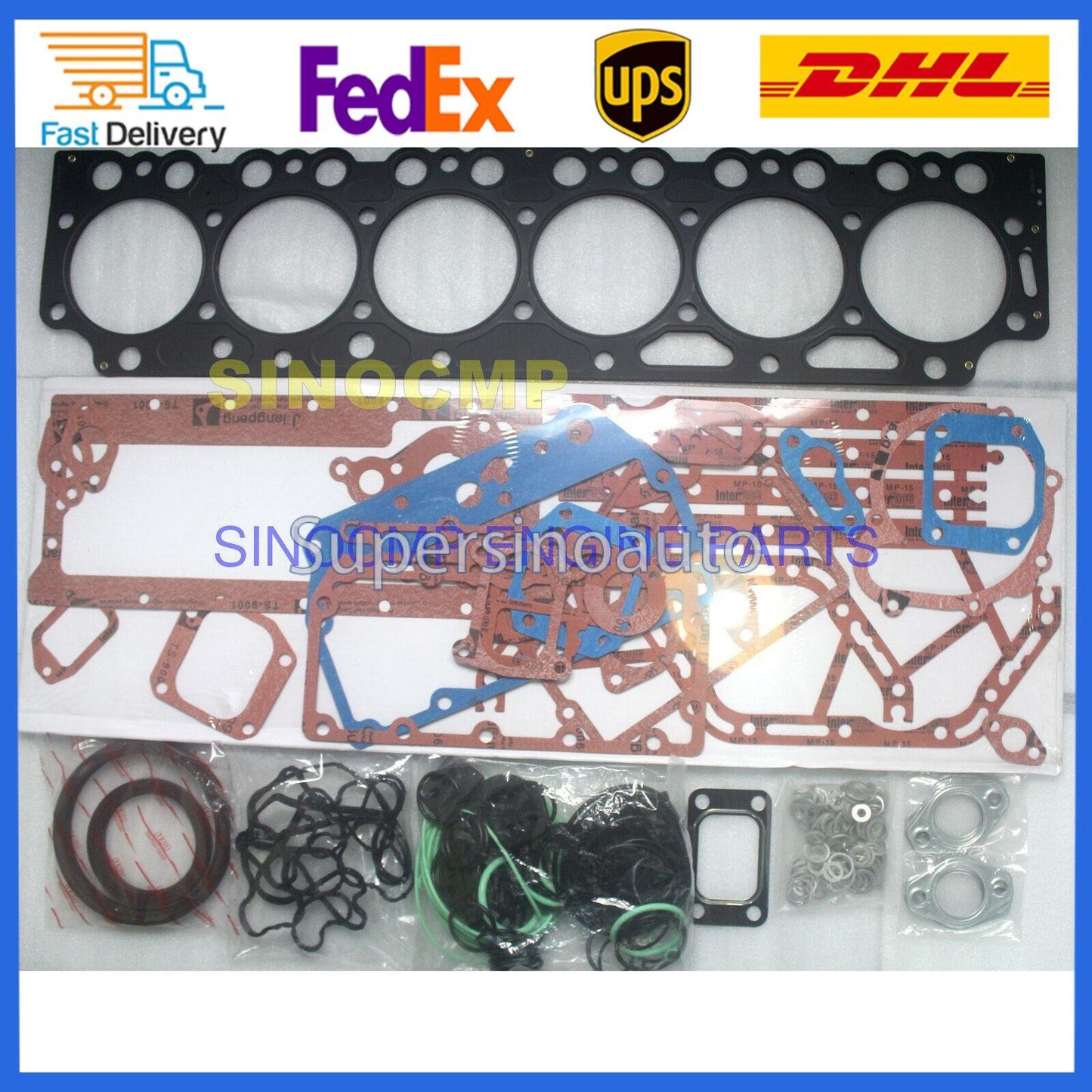 D7D D7E Engine Overhaul Gasket Kit For Excavator for Volvo EC300DL