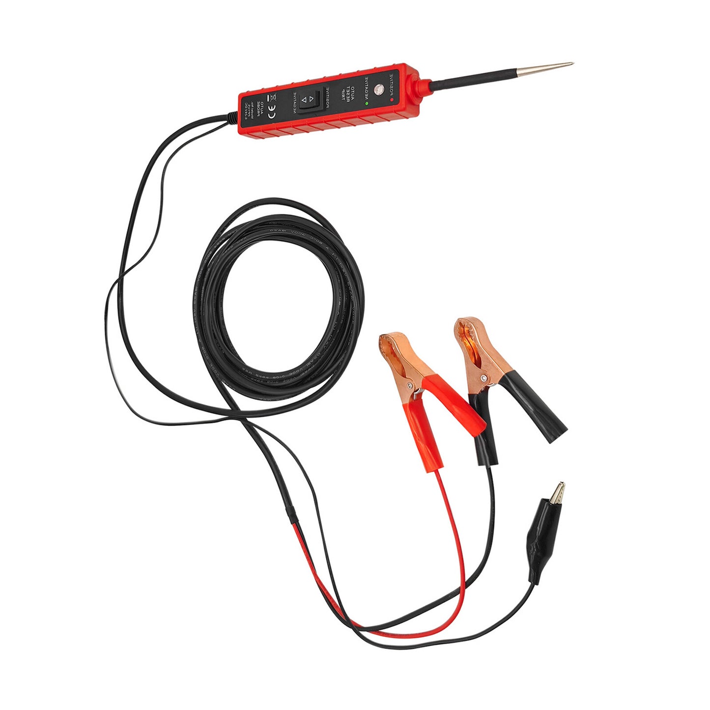 Long Cord DC 6-24V Power Probe Car Automotive Electric Circuit Tester Tools