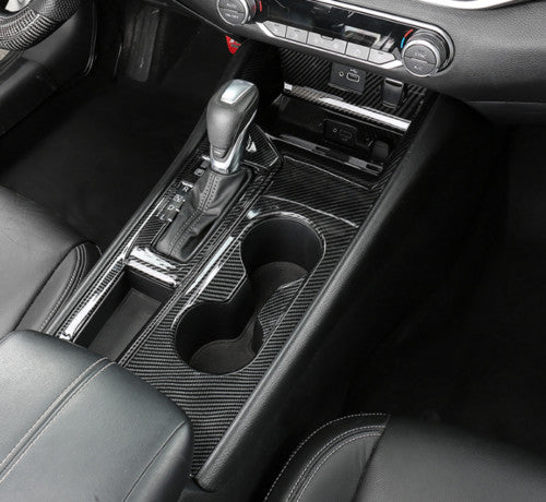 Carbon Fiber Central Console Gear Shift Panel for Nissan TEANA Altima 2019-2022