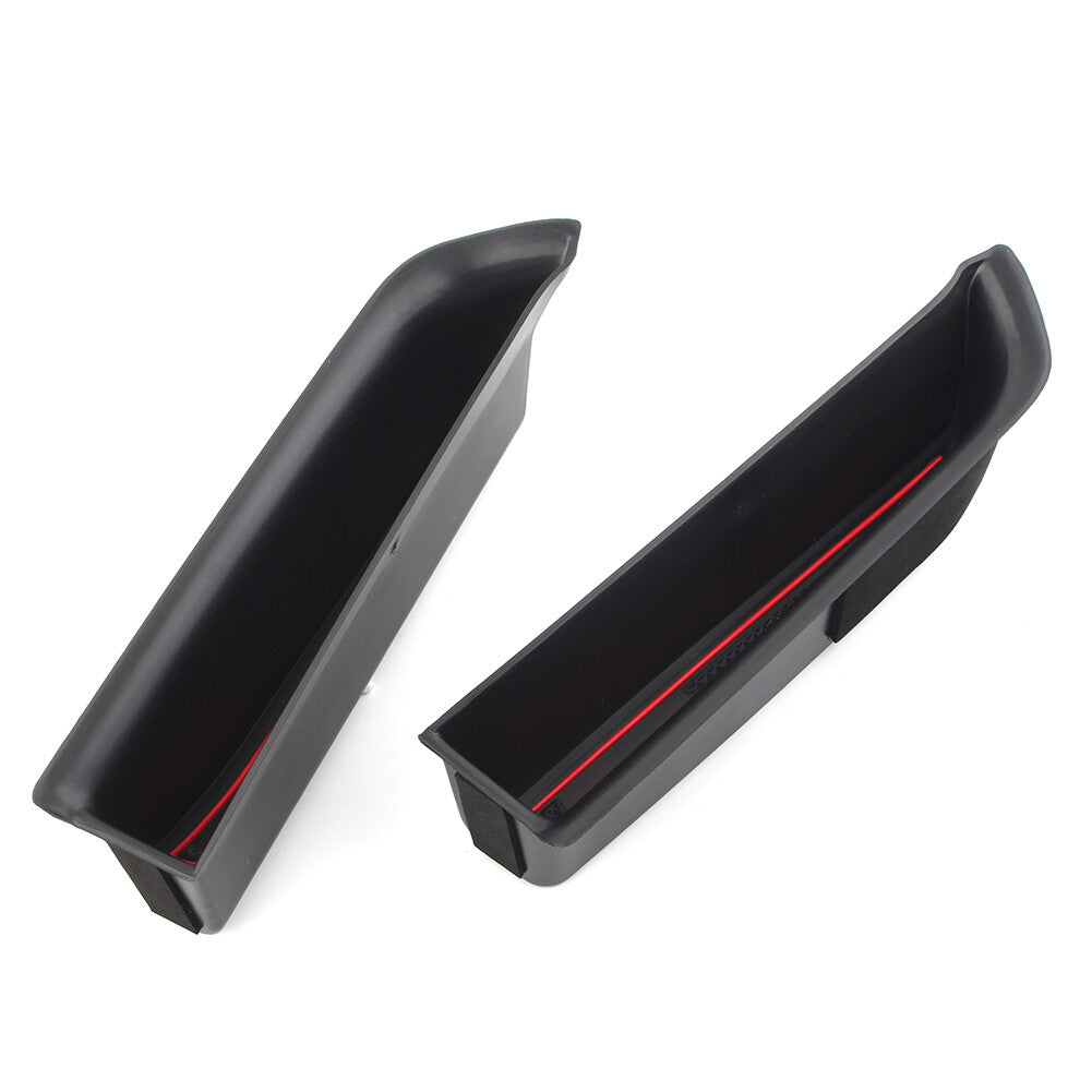 for Toyota Highlander 2015-2019 2x Rear Door Handle Armrest Storage Box Tray Bin