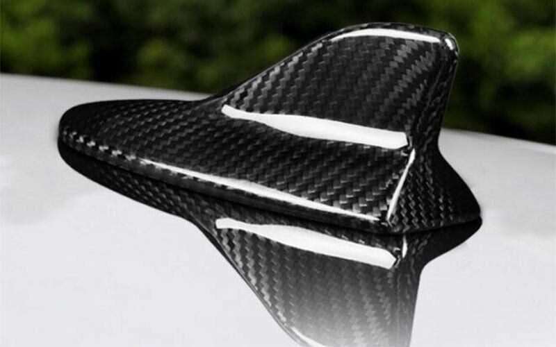 for Lexus LX570 2016-2021 Real Carbon Fiber Shark Fin Antenna Receiver Cover 1pc