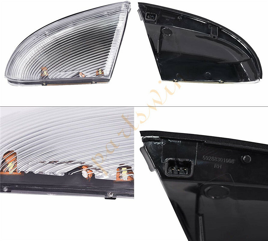 Front-drive and passenger-side turn signals apply to for Dodge for Ram 1500 from 09:00 to 14:00 2500 from 10:00 to 14:00.