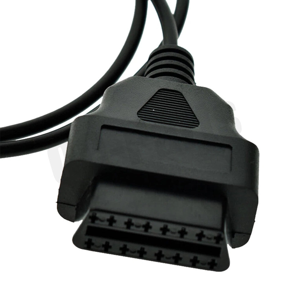 1X 16Pin OBD2 To USB Port Charger Adapter Cable Connector Diagnostic Tool Q