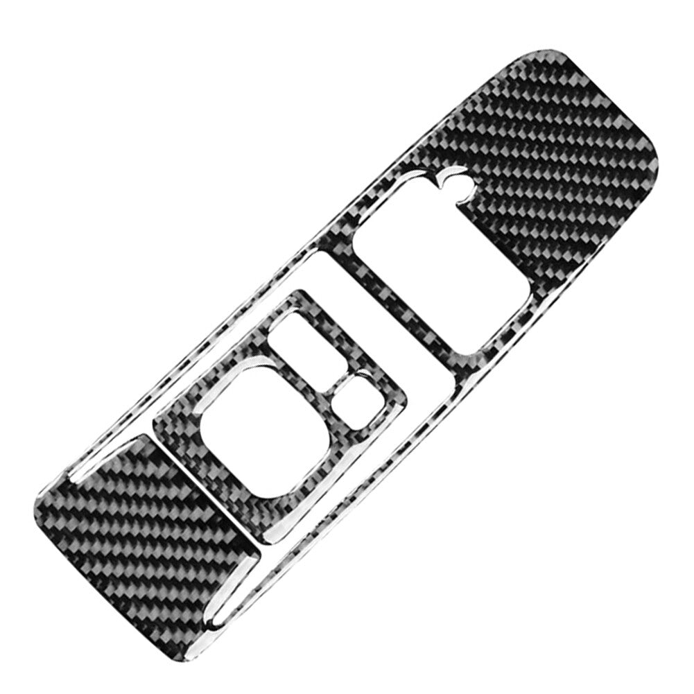 Carbon Fiber Headlight Control Panel Cover Trim for Subaru Forester 2009-2013 09