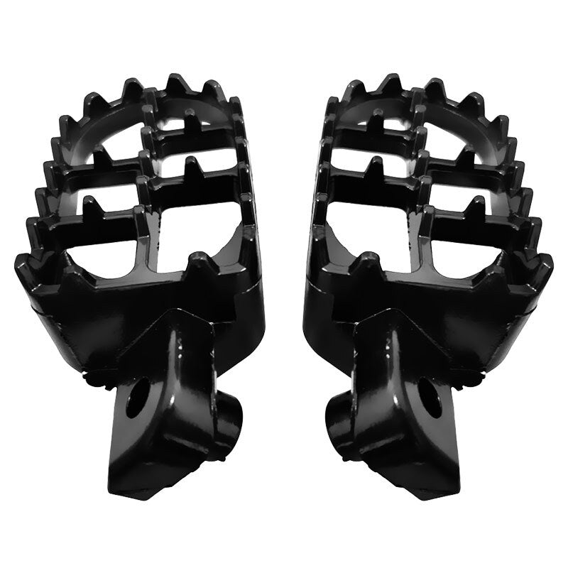 2x Motorcycle Foot Pegs Pedal Pad Footrest Dirt Bike YZ85 YZ125F YZ250F YZ450F