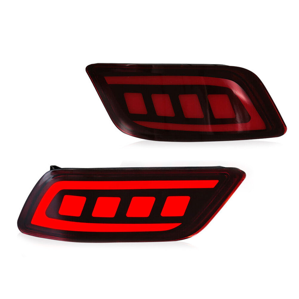 LED Rear Bumper Reflector Tail Signal Lights Fit for for Subaru Forester 2019-2023 v