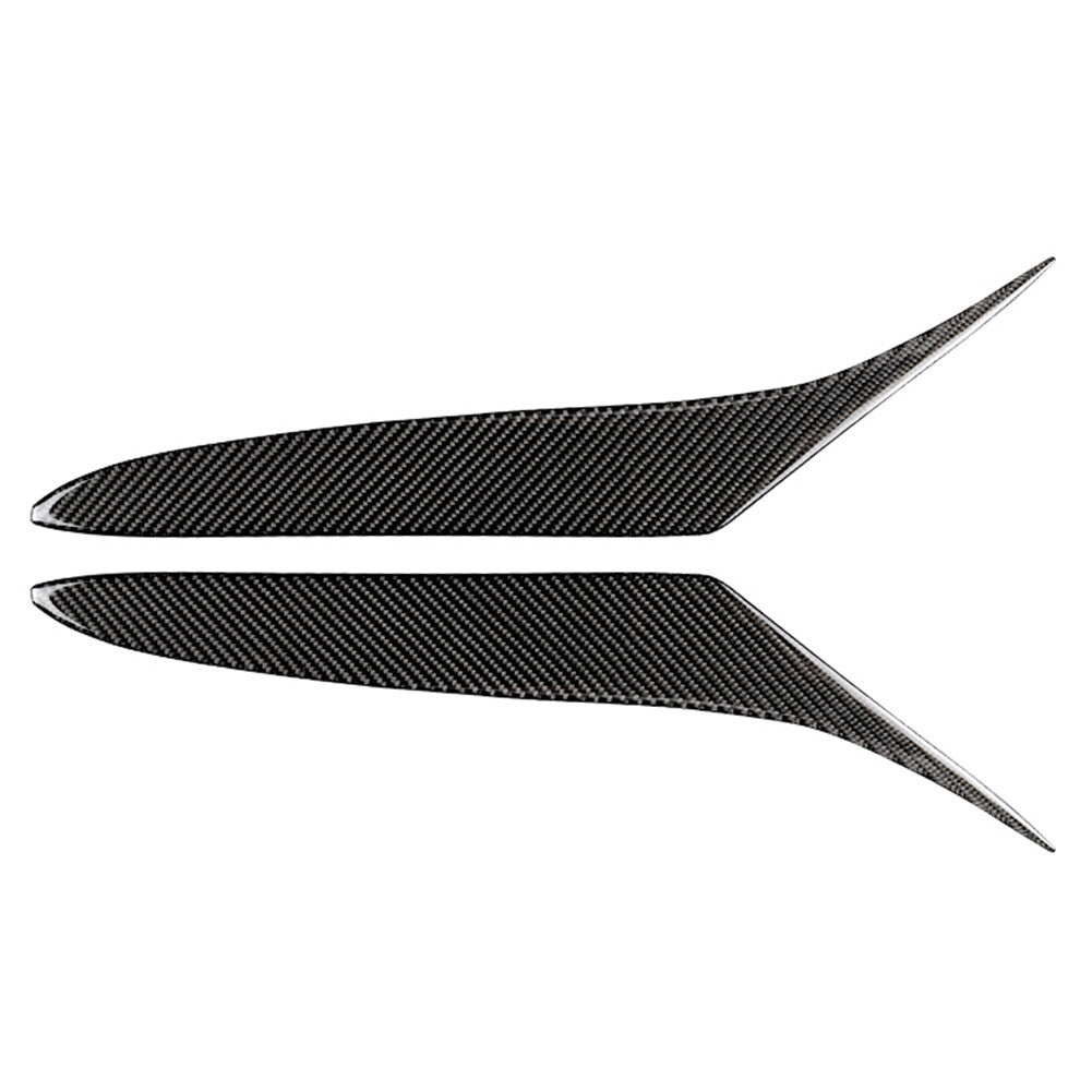 Headlight Eyebrows Eyelids Cover Trim for Mazda RX-8 RX8 2004-2008 Carbon Fiber