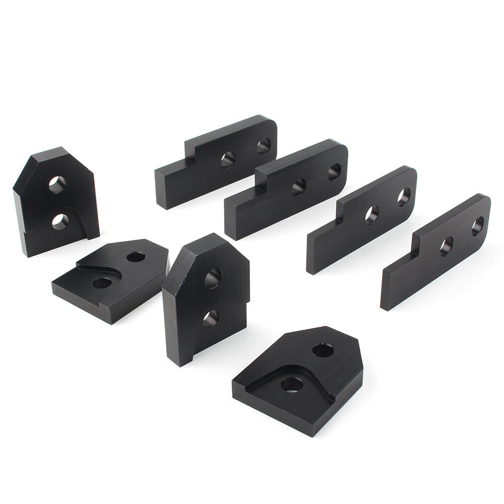 Fits FOR 2004-2015 SE Sport for Yamaha Rhino 450 660 700 2 Full Lift Kit ATV Black