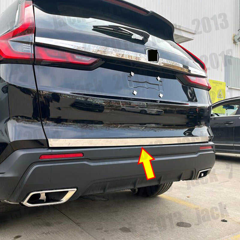 FOR 2023-2025 for HONDA CRV CR-V STAINLESS REAR TRUNK TAIL GATE DOOR LID COVER TRIM