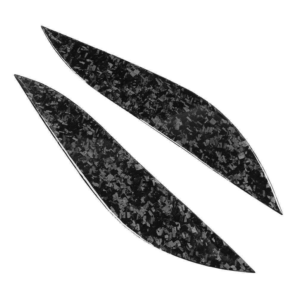 Front Headlight Eyebrow Eyelid Cover Trim Left Right for Honda for Civic 2001-2003