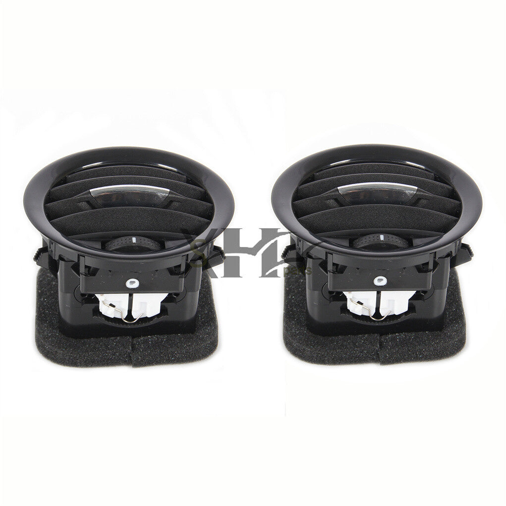 2pcs Black Dashboard AC Air Vent Kit Fit for VAUXHALL / for OPEL #13417363# Q